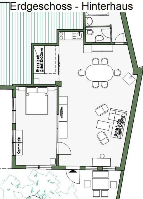 Apartment Pension Sternchen Ερφούρτη Εξωτερικό φωτογραφία
